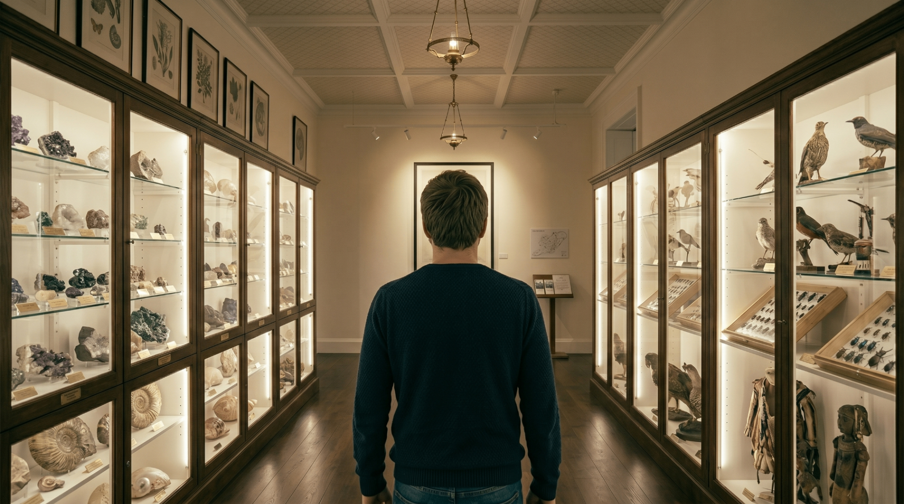 Public museum gallery